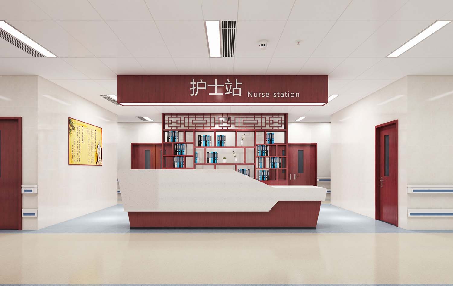 惠东中医院室内设计(图5)